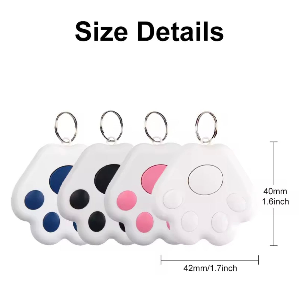 Smart Mini GPS Tracker – Bluetooth Pet, Kids & Item Locator with Anti-Lost Alerts