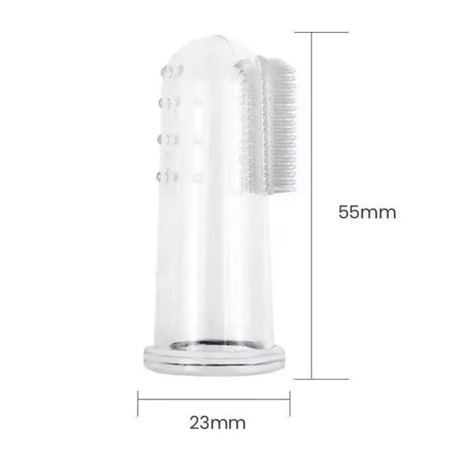 5-Piece Super Soft Pet Finger Toothbrush Set