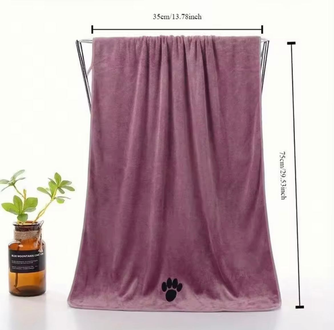 Ultra-Absorbent Pet Drying Towel