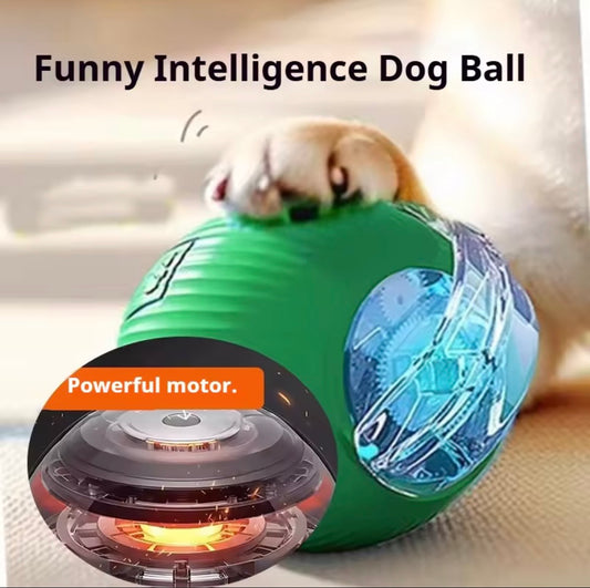 Smart Interactive Rolling Ball for Dogs – Rechargeable Automatic Puppy Toy for Endless Fun & Exercise