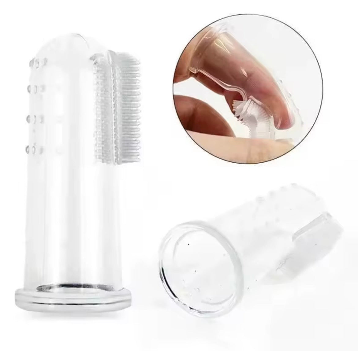 5-Piece Super Soft Pet Finger Toothbrush Set