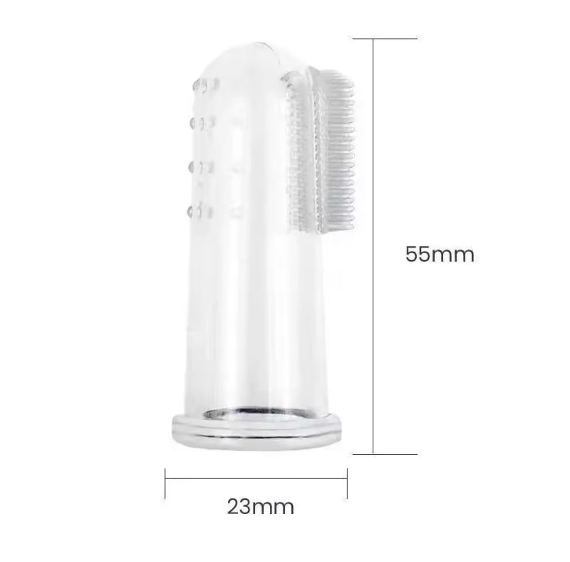 5-Piece Super Soft Pet Finger Toothbrush Set
