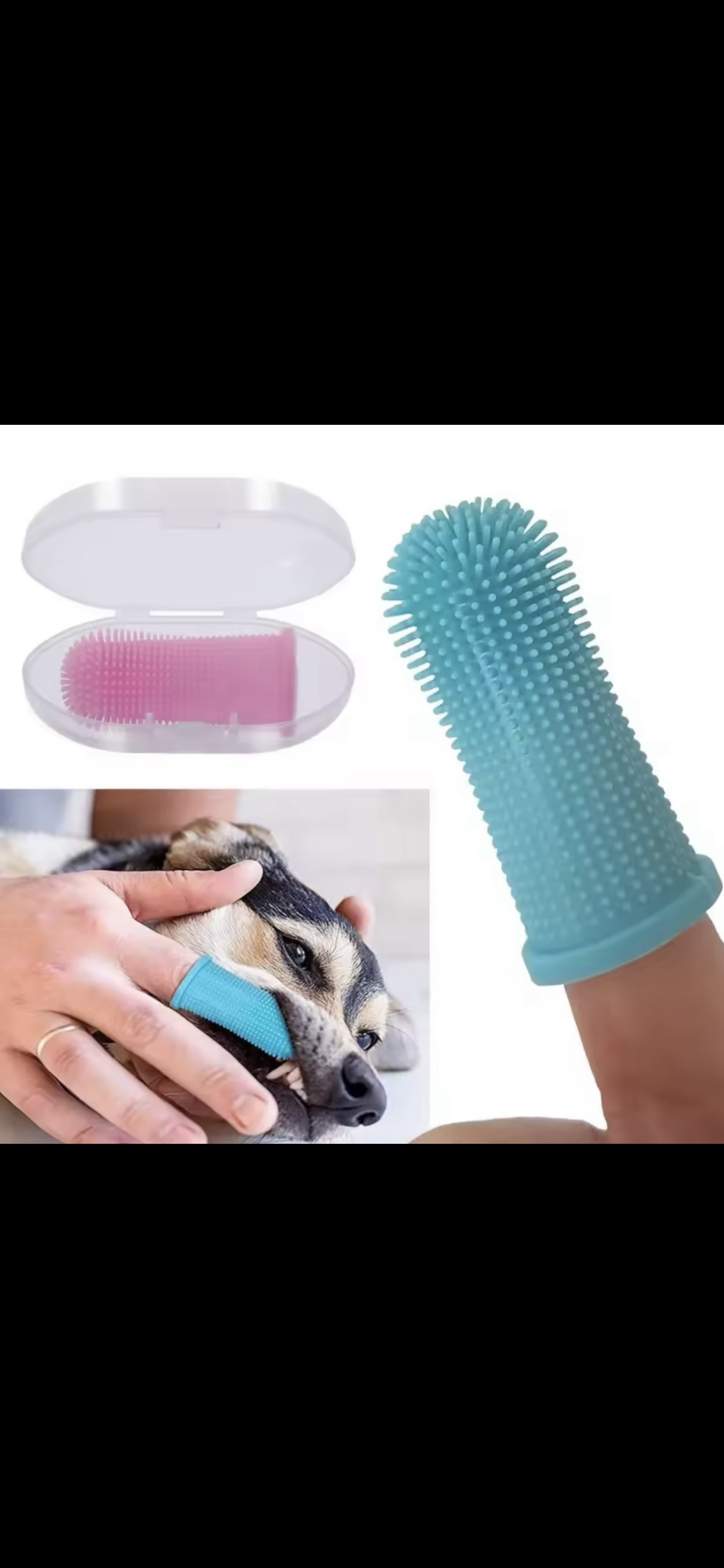 Gentle Silicone Finger Toothbrush