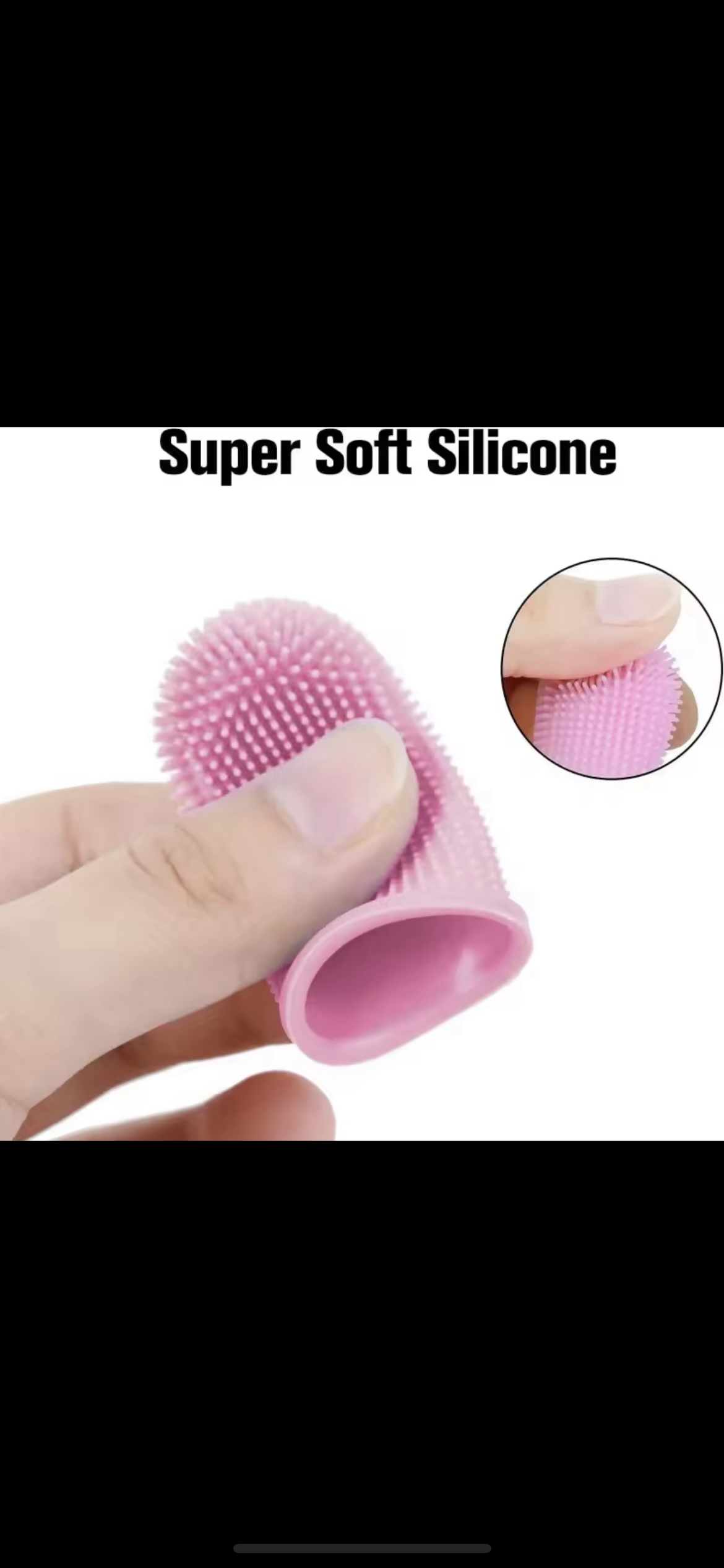 Gentle Silicone Finger Toothbrush